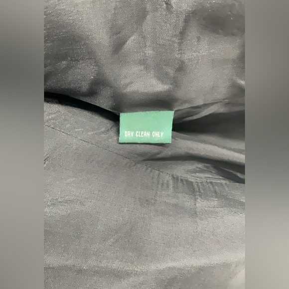 Lauren Ralph Lauren Wool Blazer Black Velvet Collar Tailored Jacket LRL - Picture 8 of 8